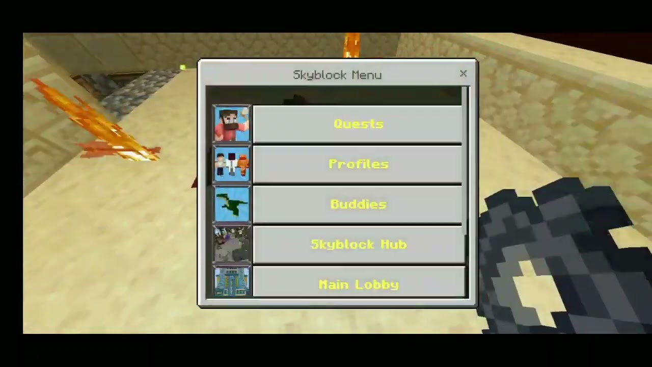 Second Nether Island | Minecraft| Cubecraft Skyblock |