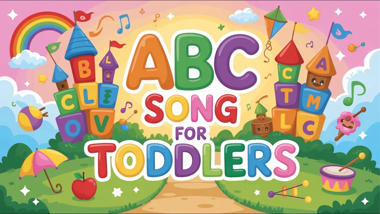 ABC Song for Toddlers 🎵 | Catchy ABC Song to Help Toddlers Learn Letters