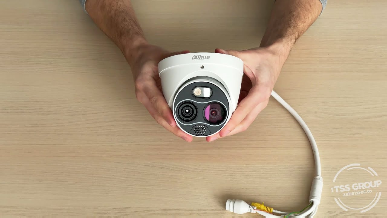 Dome termokamera TPC-DF1241-D3F4 | Unboxing