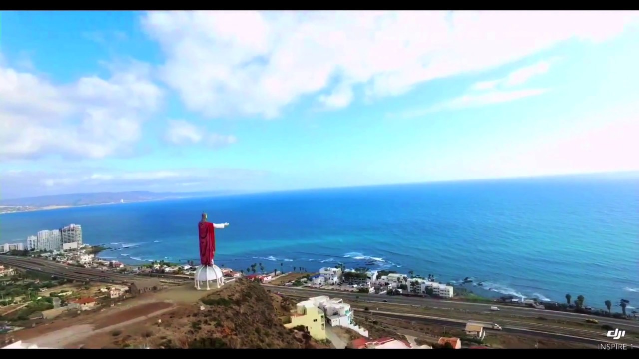 BIGGEST JESUS STATUE in Rosarito Mexico!