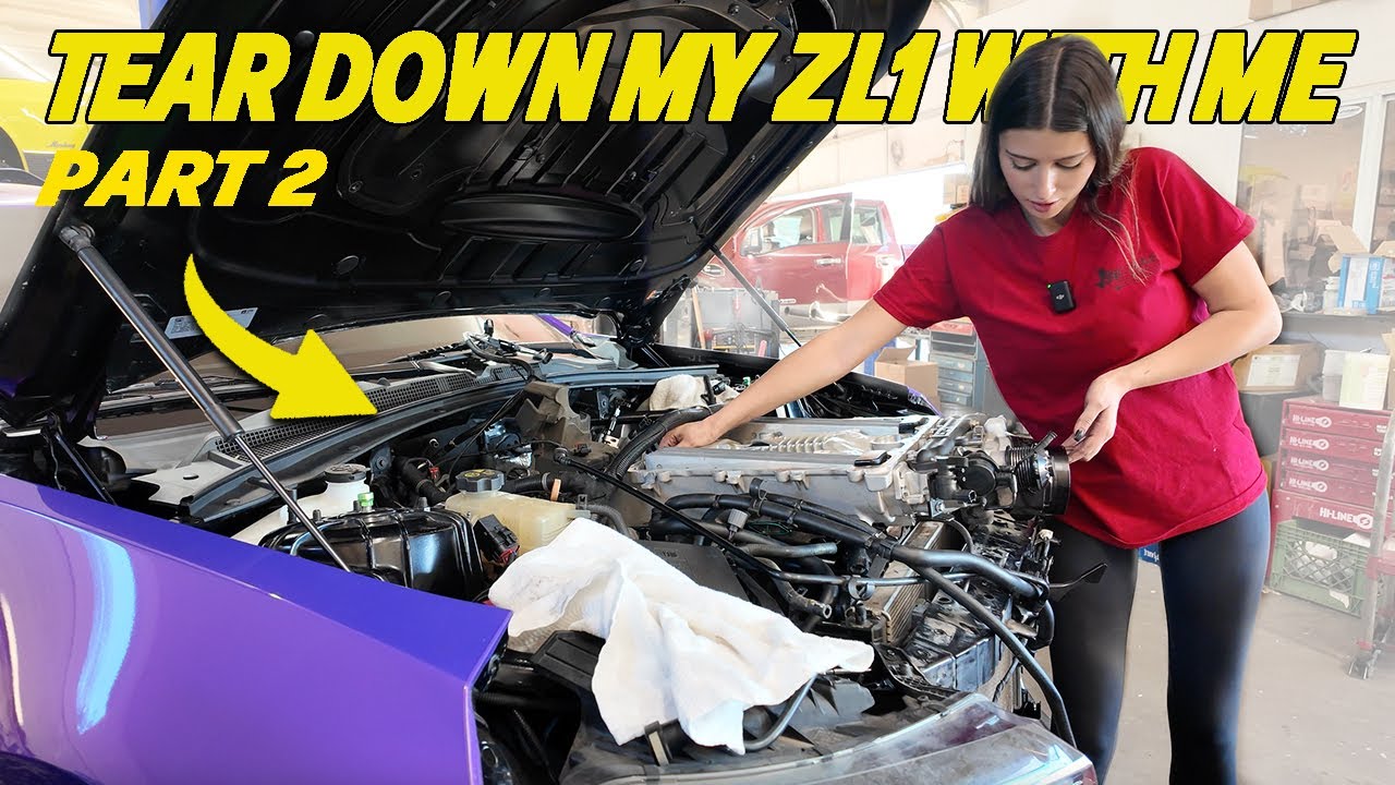 ZL1 Heads/Cam Build: Teardown W/ Me