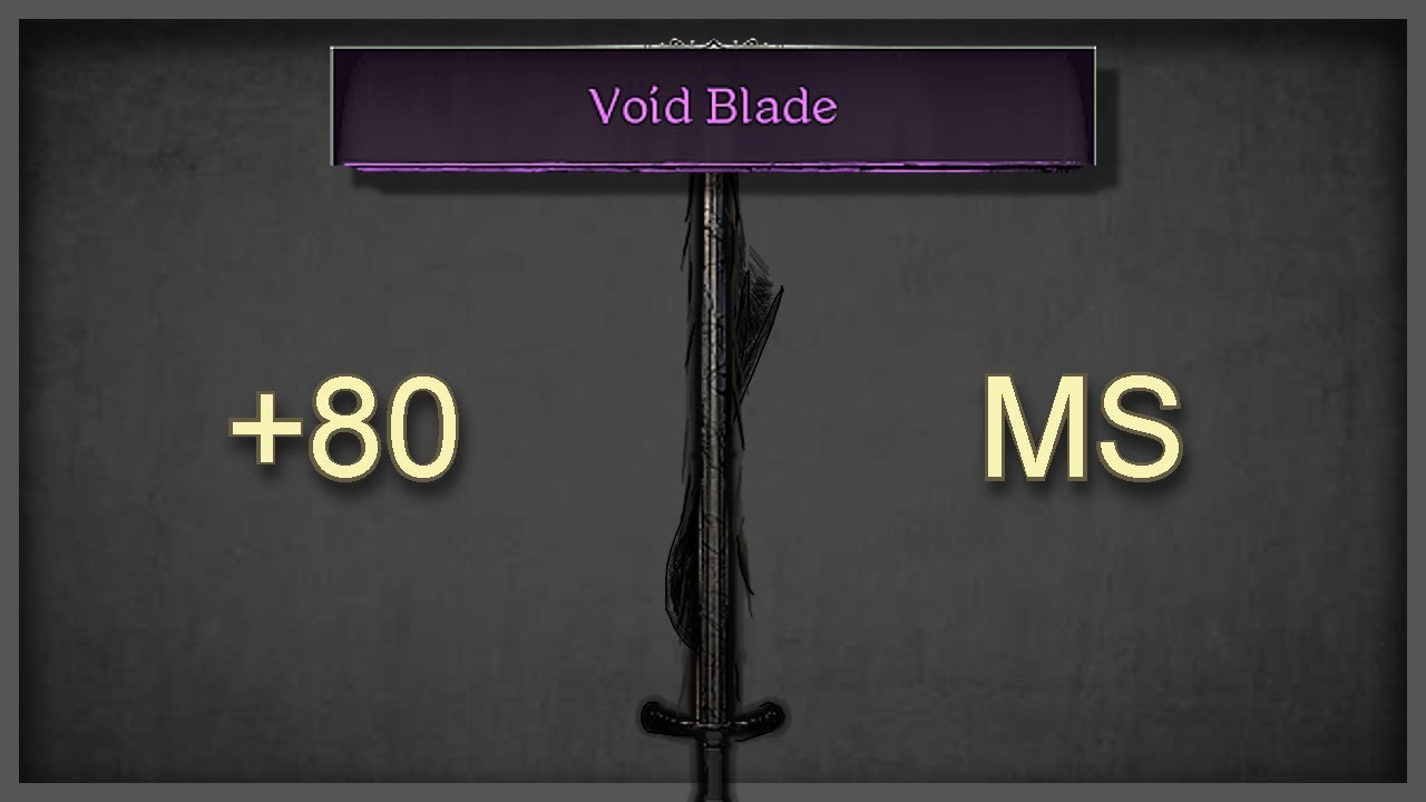 Они случайно сделали Void Blade САМЫМ СЛОМАННЫМ ОРУЖИЕМ В ИГРЕ