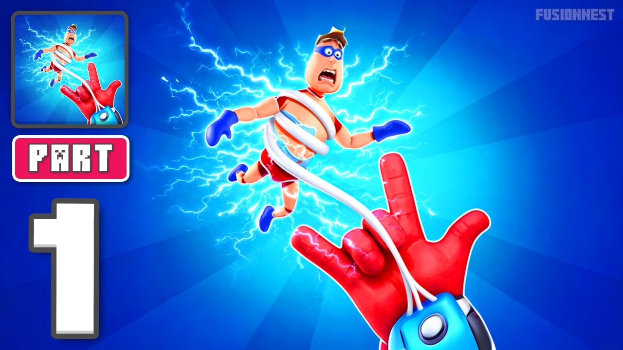 Hero Capture: Grab and Tear - Gameplay Walkthrough Part 1 - Pure Action Chaos (iOS, Android)