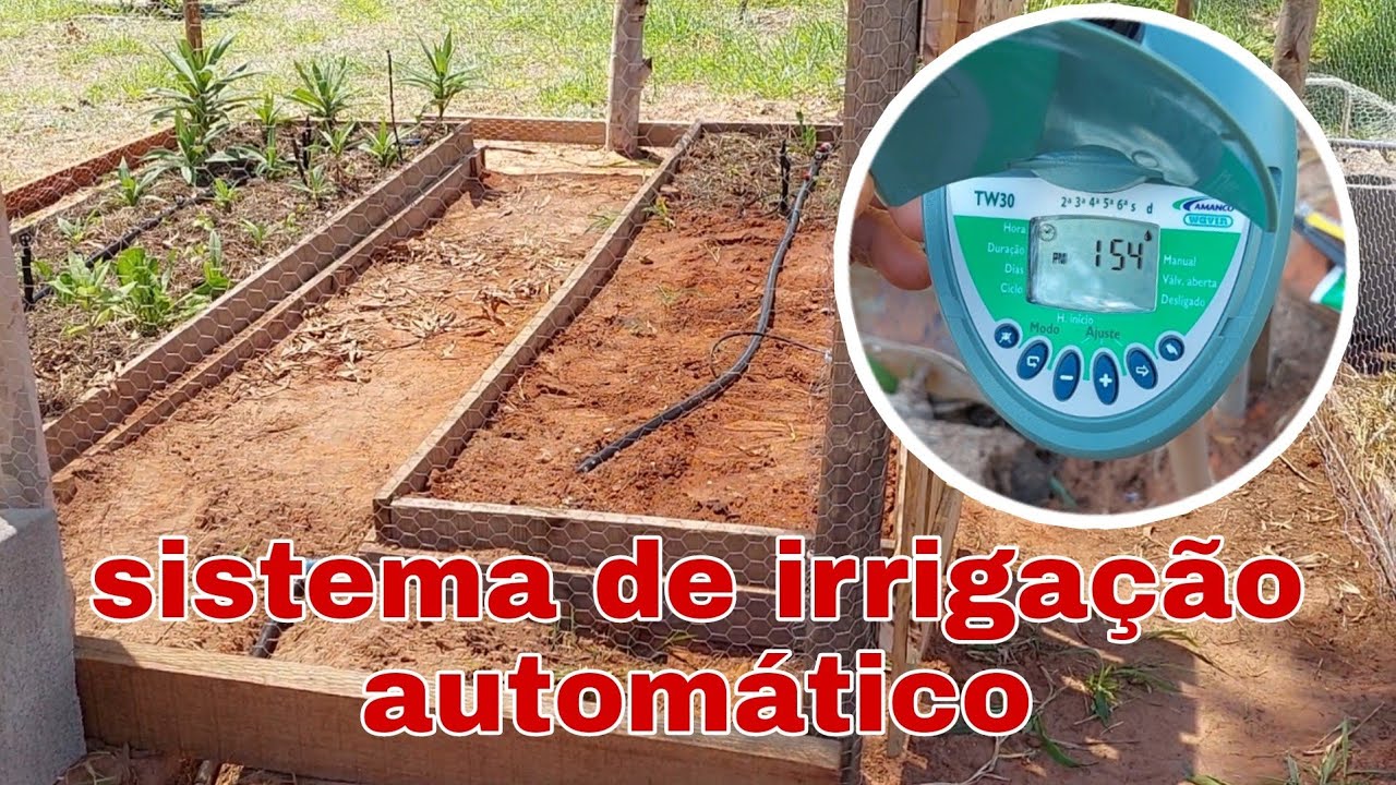 SITIO DO ZERO | Sistema de irrigação automático, mudanças de planos