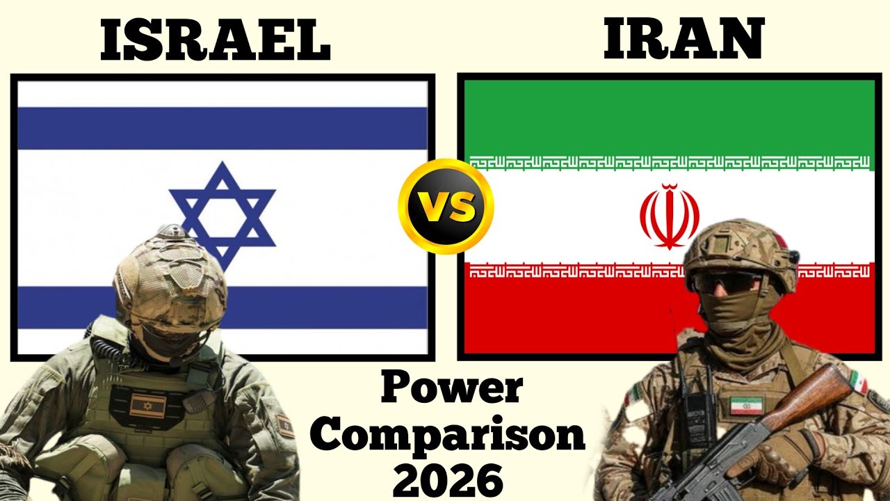 Israel vs Iran Military Power Comparison 2026 | Iran vs Israel Military Power 2026