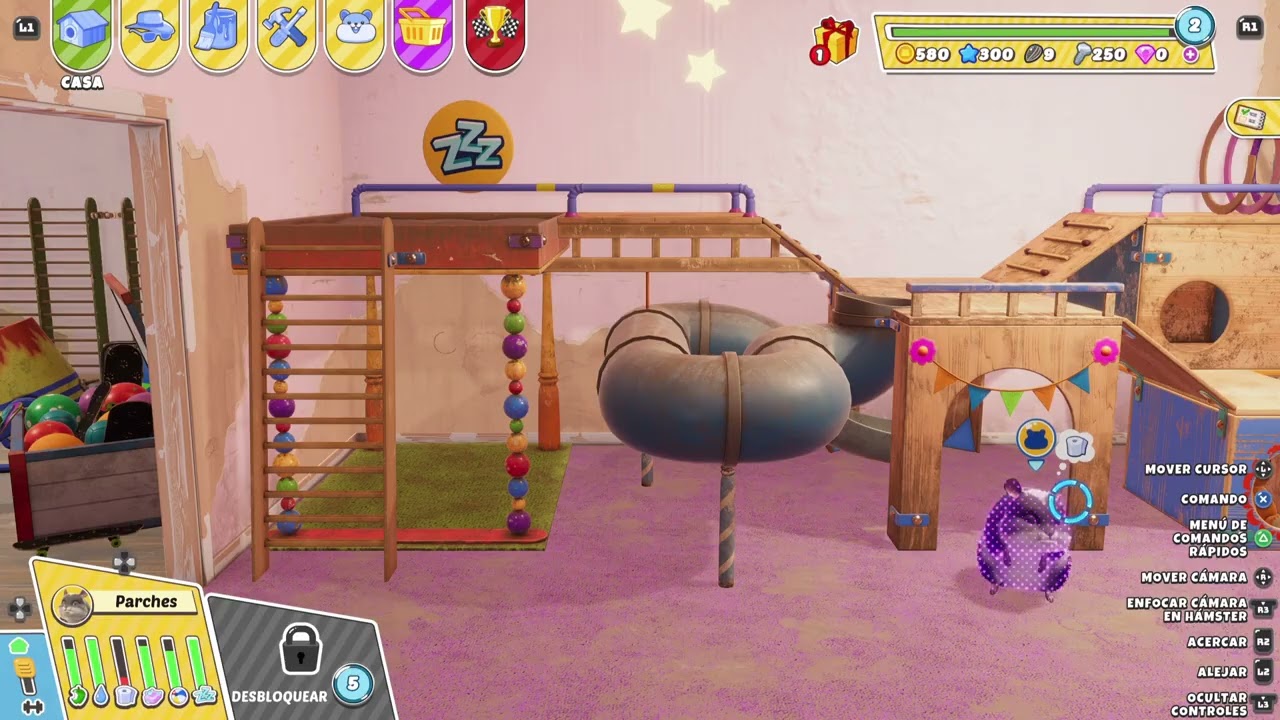 Hamster Playground ps5 por primera vez
