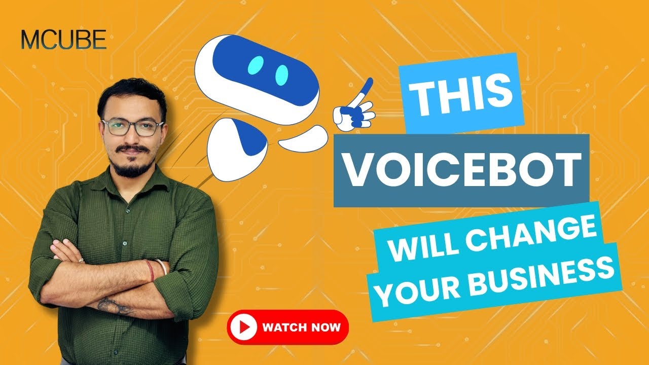 MCUBE Voicebot | Answers Your Customer Calls Like a Pro | AI-Powered Automated Voice Assistant