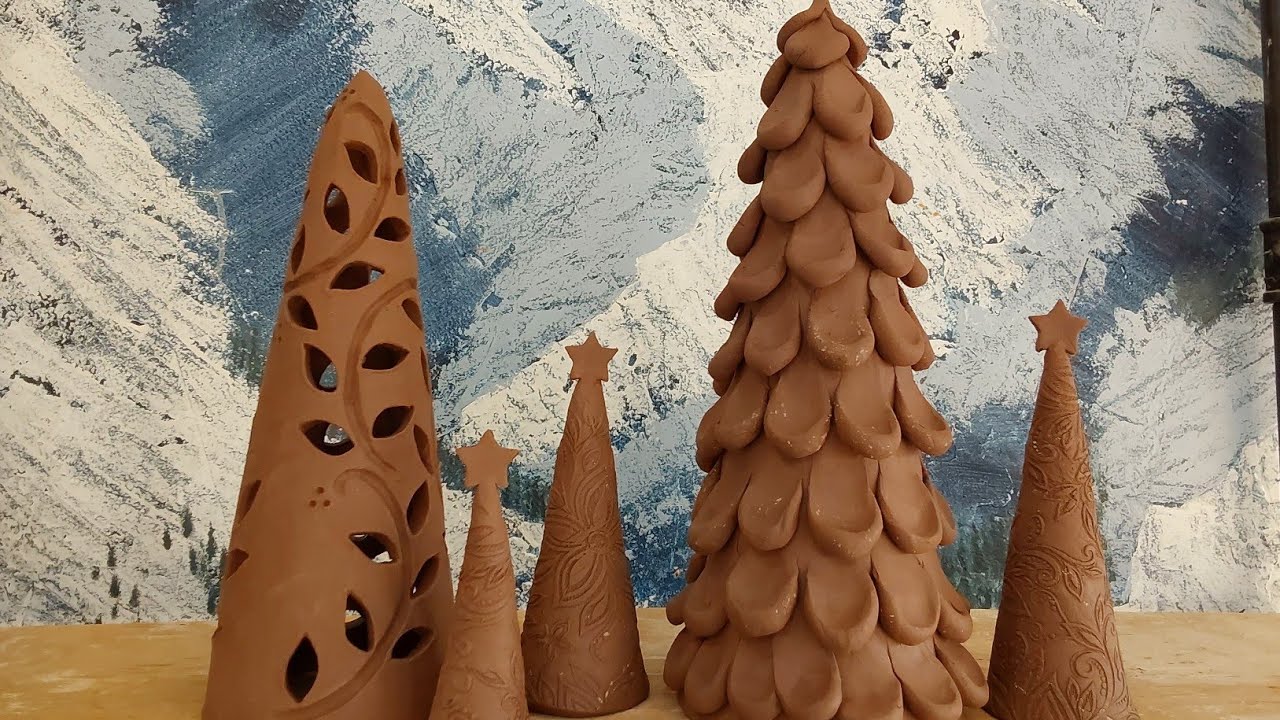 Christmas/Holiday Trees! Luminaries, lamps, or candle holders.