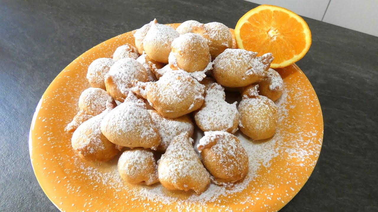 Простой и вкусный рецепт итальянского карнавала 😍 Frittelle Di Carnevale All'Arancia