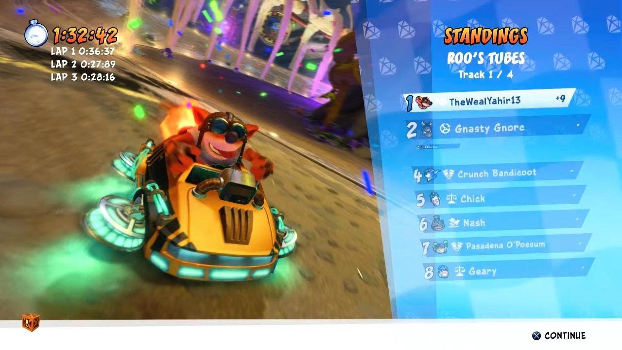 Crystal Cup: Crash Bandicoot|Crash Team Racing Nitro-Fueled