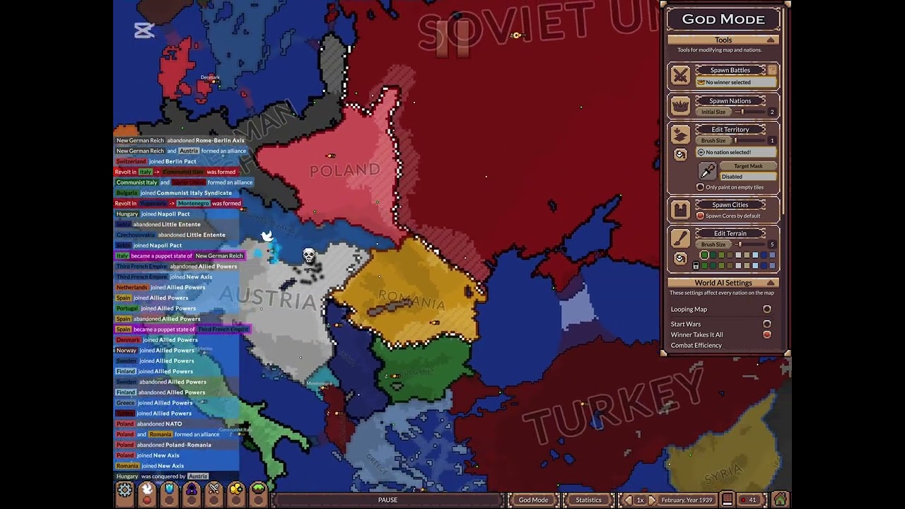 Soviet Invasion of Poland and Romania (Three Worlds Poland from Omad33)