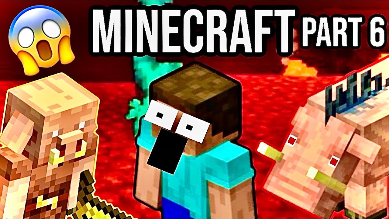  MINECRAFT SURVIVAL ￼LOST IN THE NETHER! Part 6