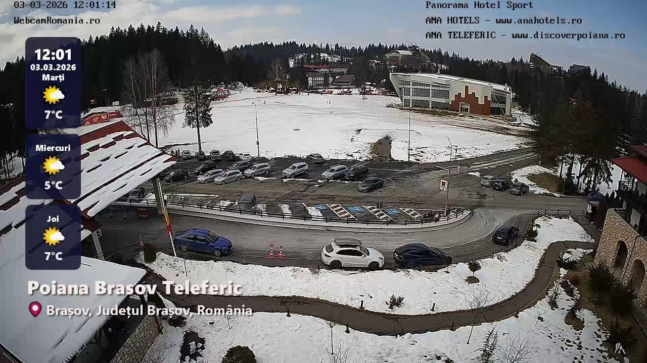 Pârtii LIVE 🔴 WebcamRomania.ro | 2026-03-03 Partea 8
