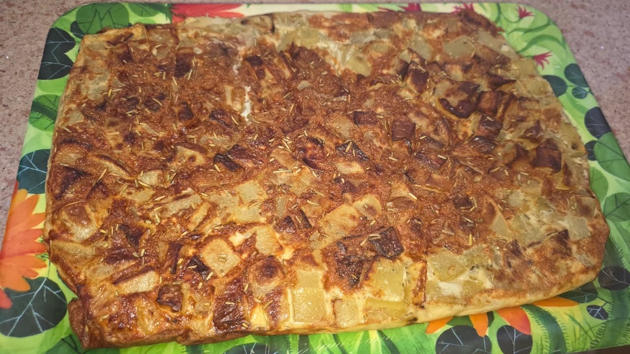#frittata che sta spopolando albumi e #patate  in #friggitricearia 