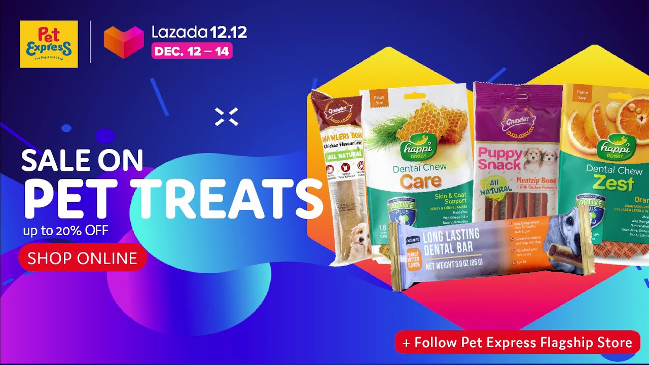 SHOP PET EXPRESS at LAZADA GRAND CHRISTMAS SALE