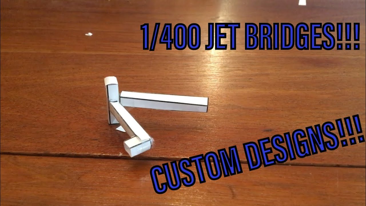 1/400 GEMINI JETS AIRPORT JET BRIDGE TUTORIAL!!!