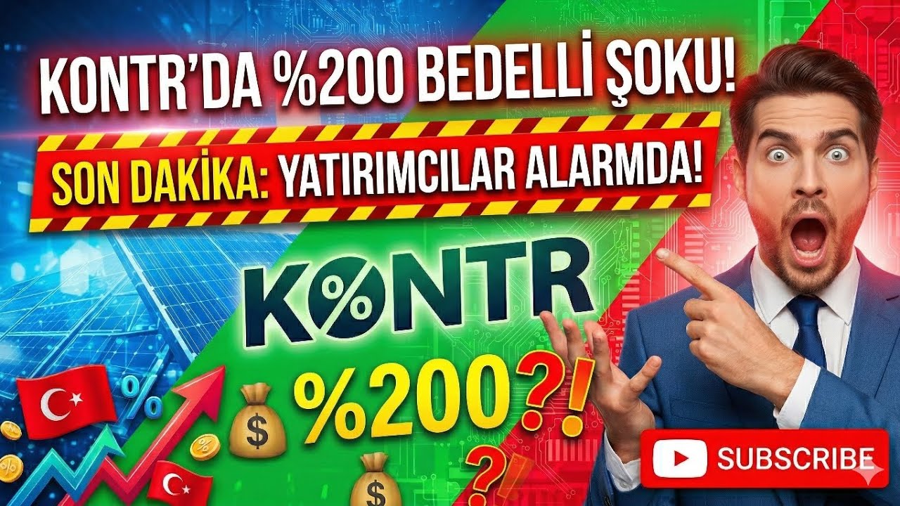  SON DAKİKA:KONTROLMATİK'TE HER ŞEY DEĞİŞTİ! %200 BEDELLİ VE KRİTİK DESTEKLER!