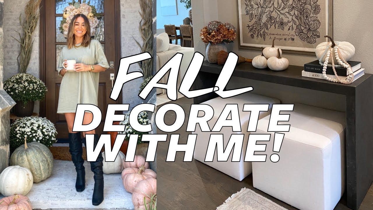 VLOG: Decorating for Fall, Funny Storytime, Workout Struggles | Julia & Hunter Havens