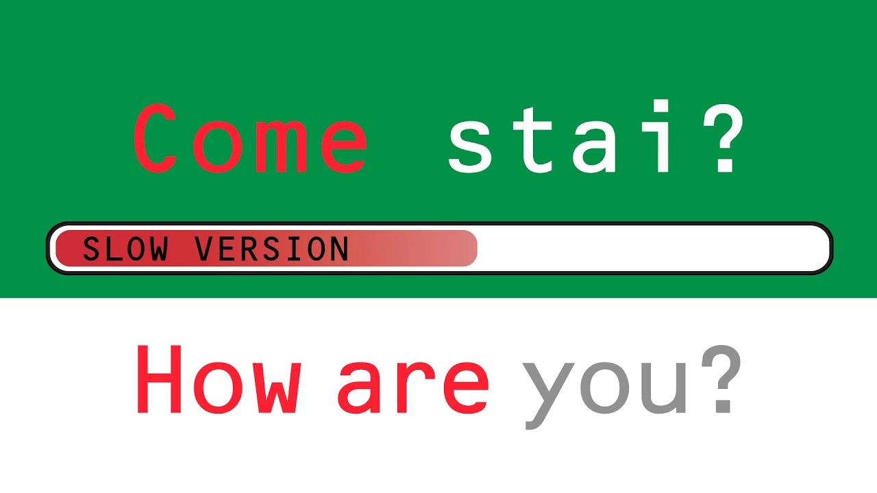 Learn Italian for beginners! Learn important Italian words, phrases & grammar - fast!