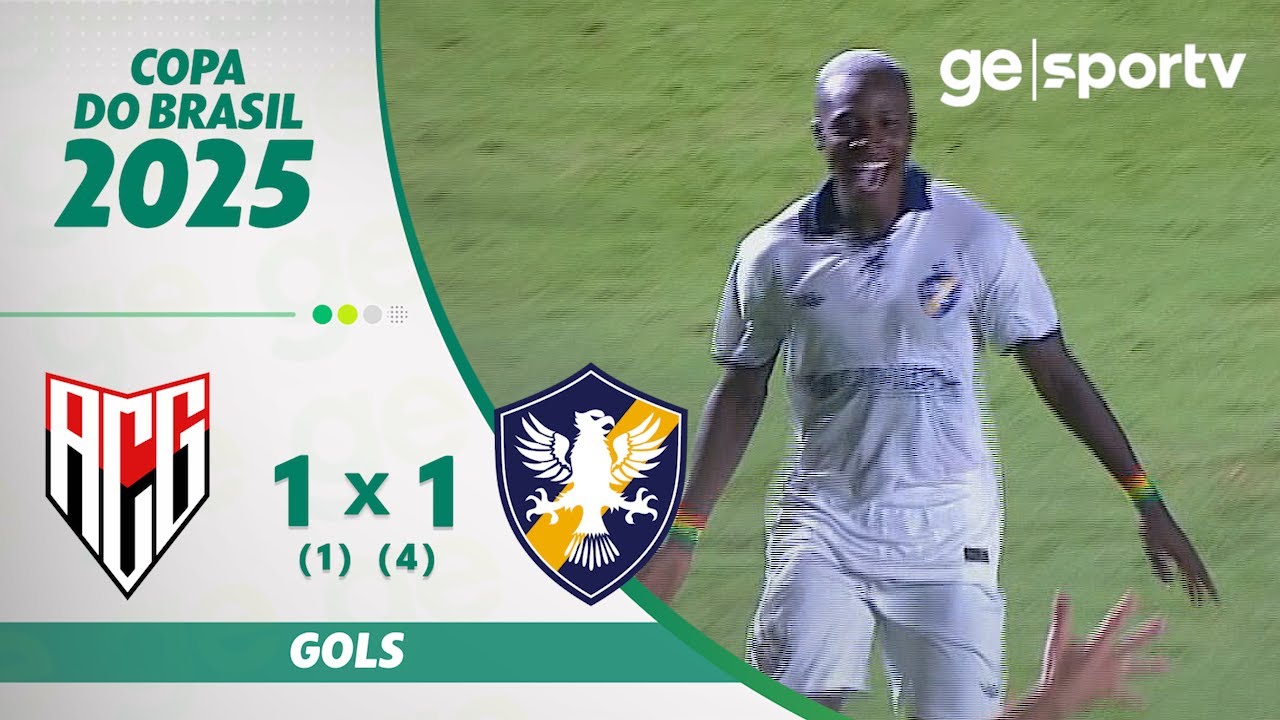 Atl&eacute;tico-GO 1 (1)X(4) 1 Retro | Cele | Puchar Brazylii 2025 | ge.globo