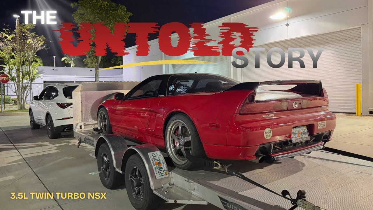 Забытая наука о скорости NSX: двигатель Stroker объёмом 3,5 л // Двойные турбины и нерассказанная...