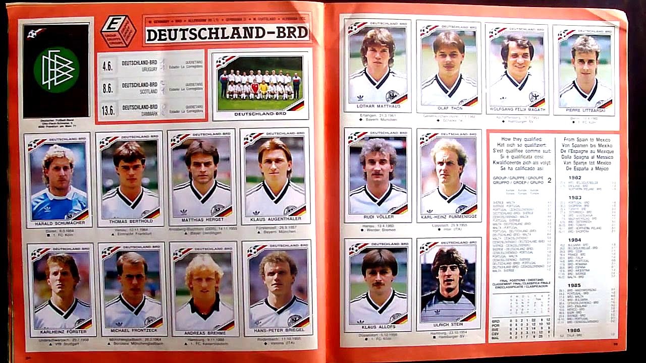 MY PANINI ALBUM WORLD CUP MEXICO 1986