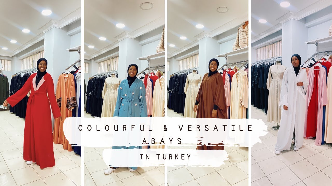 THE BEST COLOURFUL & VERSATILE ABAYAS IN ISTANBUL TURKEY (ASIAN SIDE)|| 2022