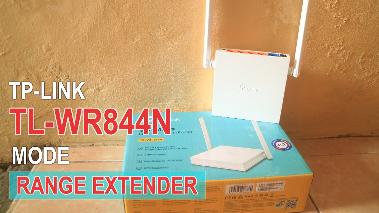 Cara Setting Range Extender TP Link WR844N - Gak Pake Ribet