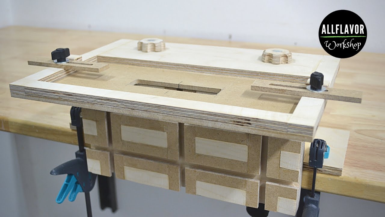 Loose Tenon Router Mortising Jig | DIY Floating Tenon