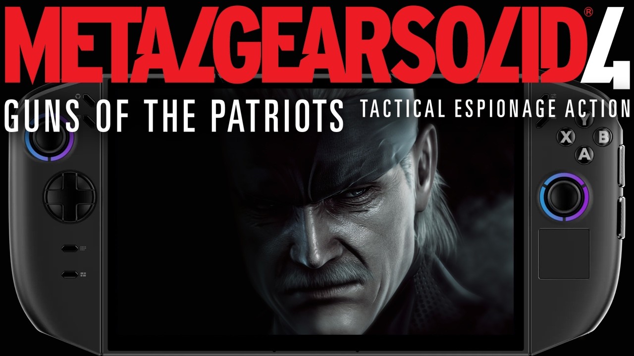 Metal Gear Solid 4 Legion GO 2 Performance: RPCS3 - PS3 Emulation
