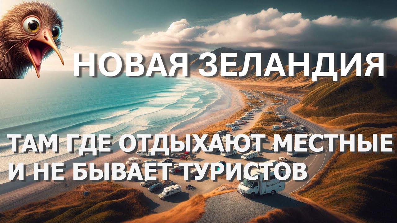 Местные, в Новой Зеландии, отдыхают подальше от туристов.