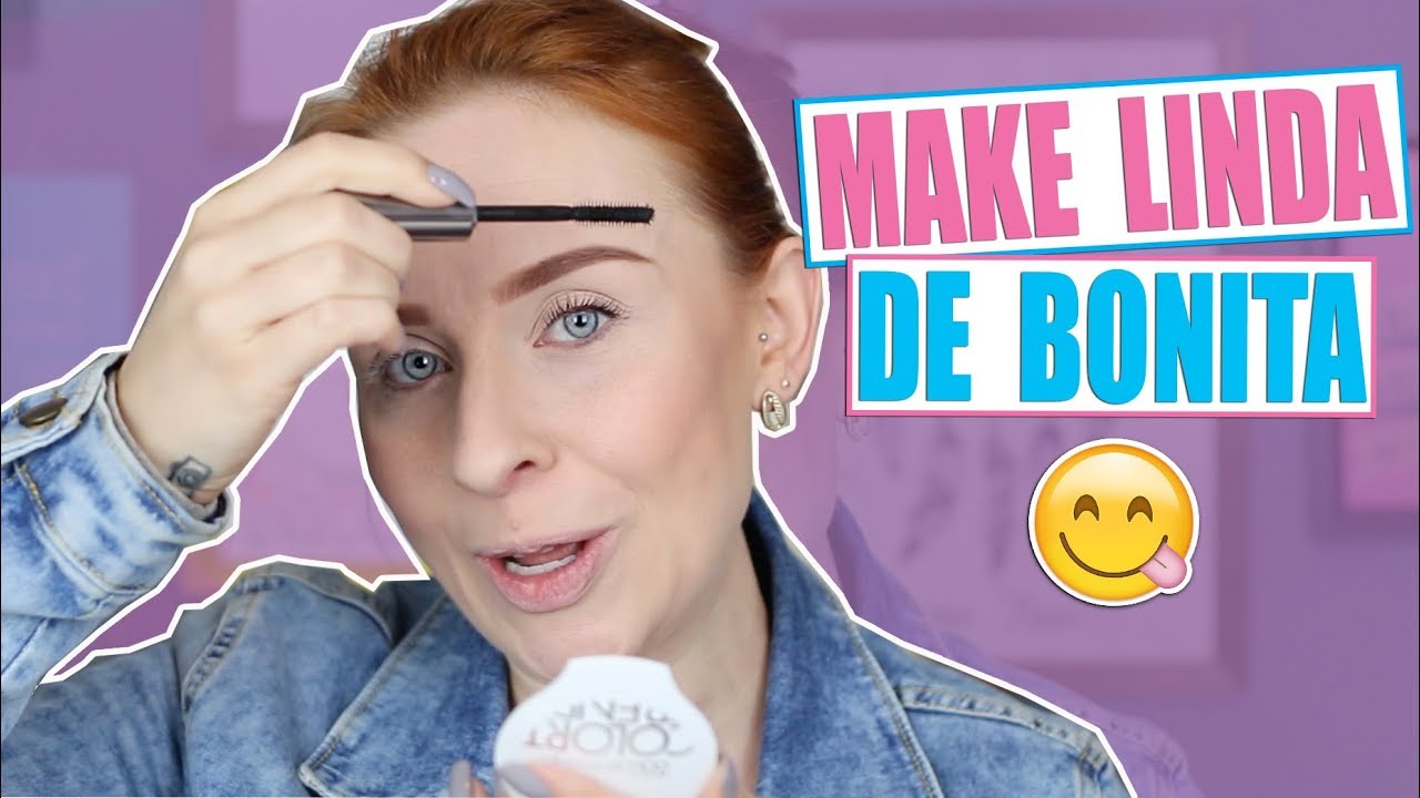 A MAQUIAGEM MAIS FÁCIL QUE JÁ FIZ - Make linda de bonita! | Priscila Simões