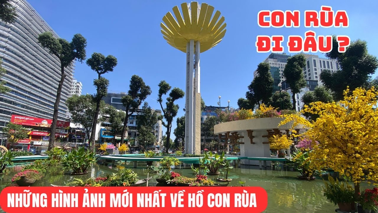 HỒ CON RÙA khoác áo mới nhưng KHÔNG THẤY CON RÙA.