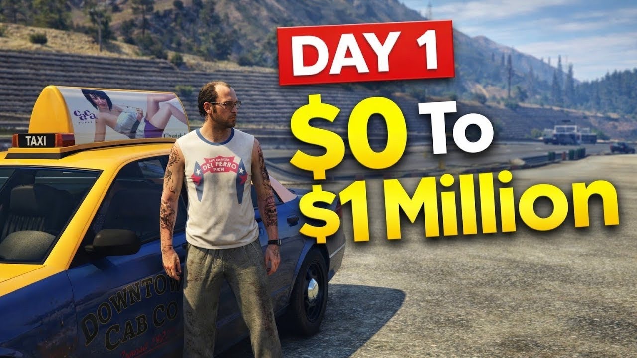 Trevor making $1Lakh by Driving Taxi Challenge | GTA 5 (offline) | Part 1