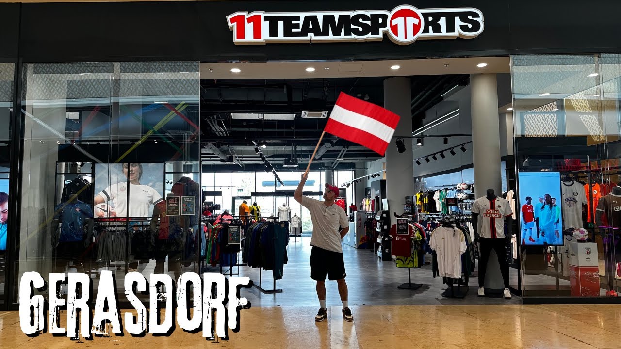 Predajňa 11Teamsports len kúsok od Viedne ( Gerasdorf )