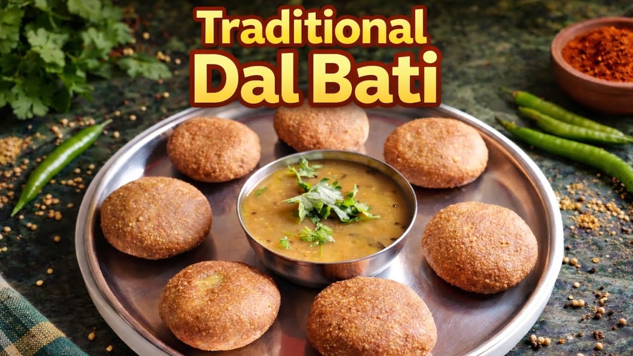  Gujrathi Desi Dal Bati Special | Chatori Era Kitchen