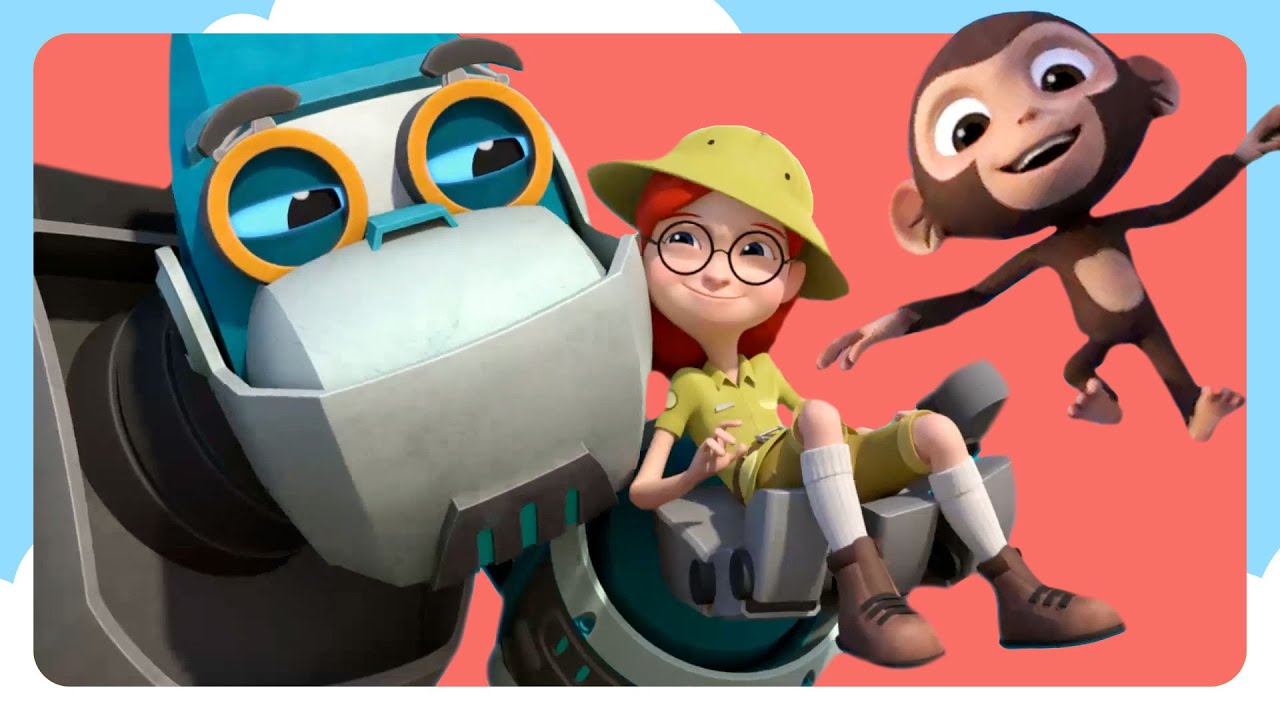 Rusty’s Monkey Business / Snow Problem | Spin Kids After School | Rusty Rivets