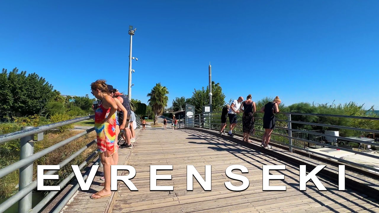 Evrenseki Promenade HEUTE 4K. Antalya Side Türkei 2025 🥰🇹🇷 #side #evrenseki