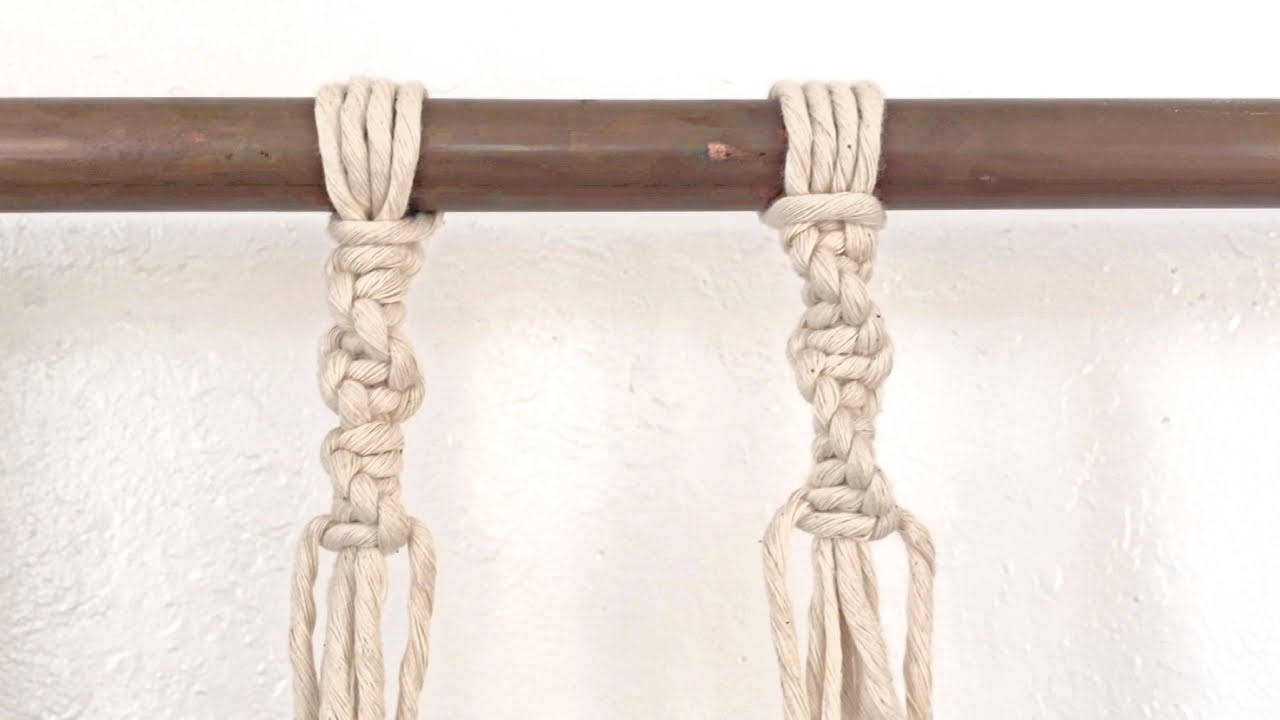 2 Ways to Add a New Working Cord when you run out of it (Left Hand Spiral)