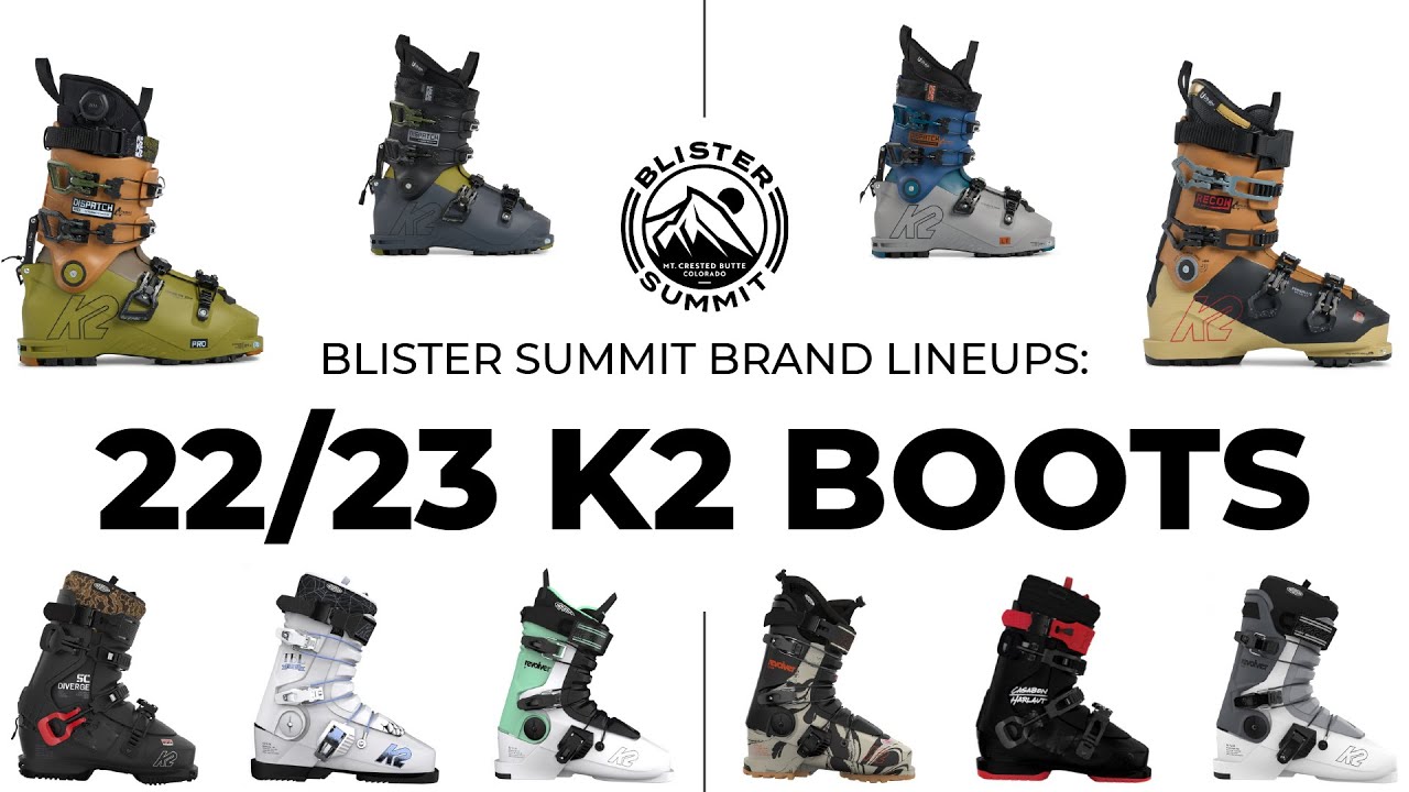 Ботинки K2 Dispatch, FL3X и Recon Team 2023 | Линейка бренда Blister Summit