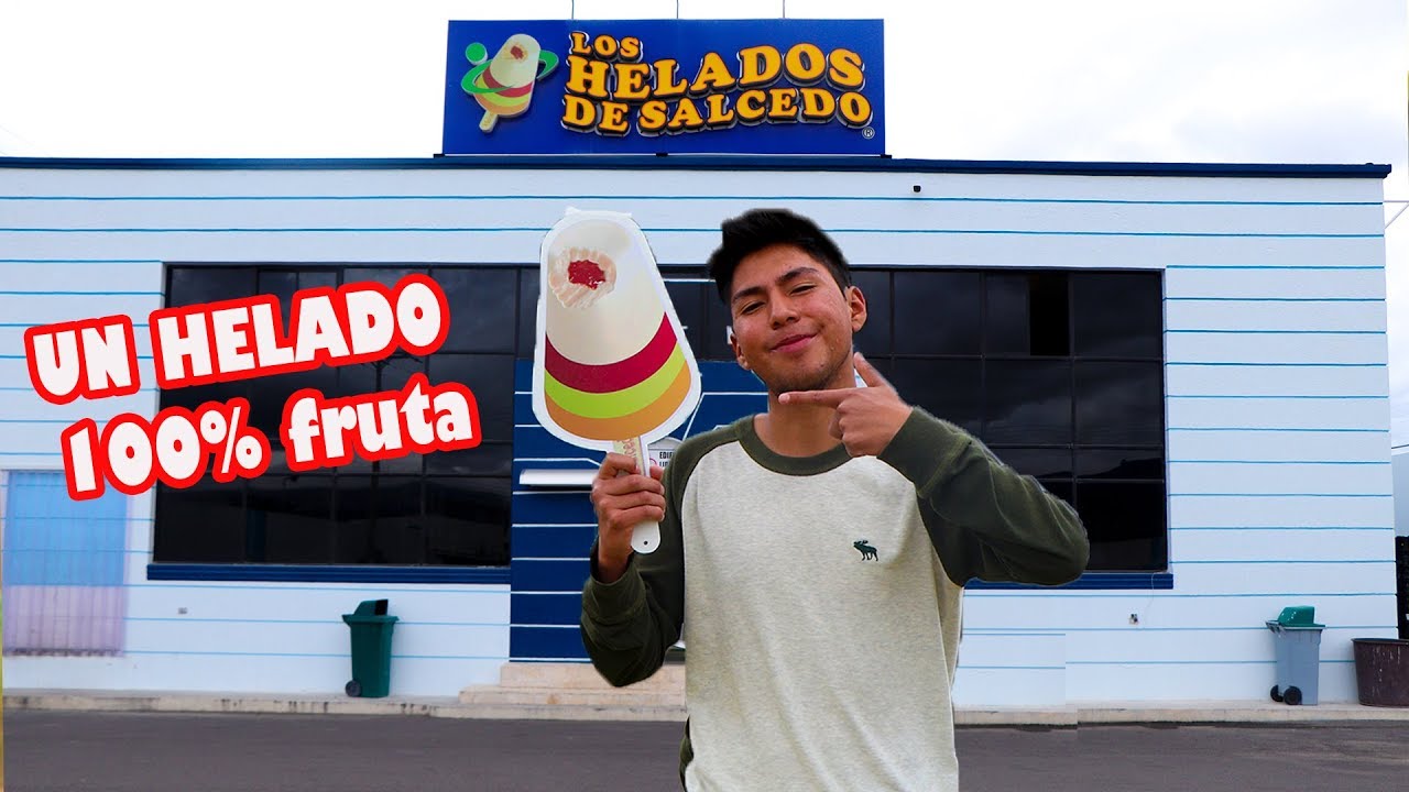 Realizando los AUTÉNTICOS Helados de Salcedo-Ecuador