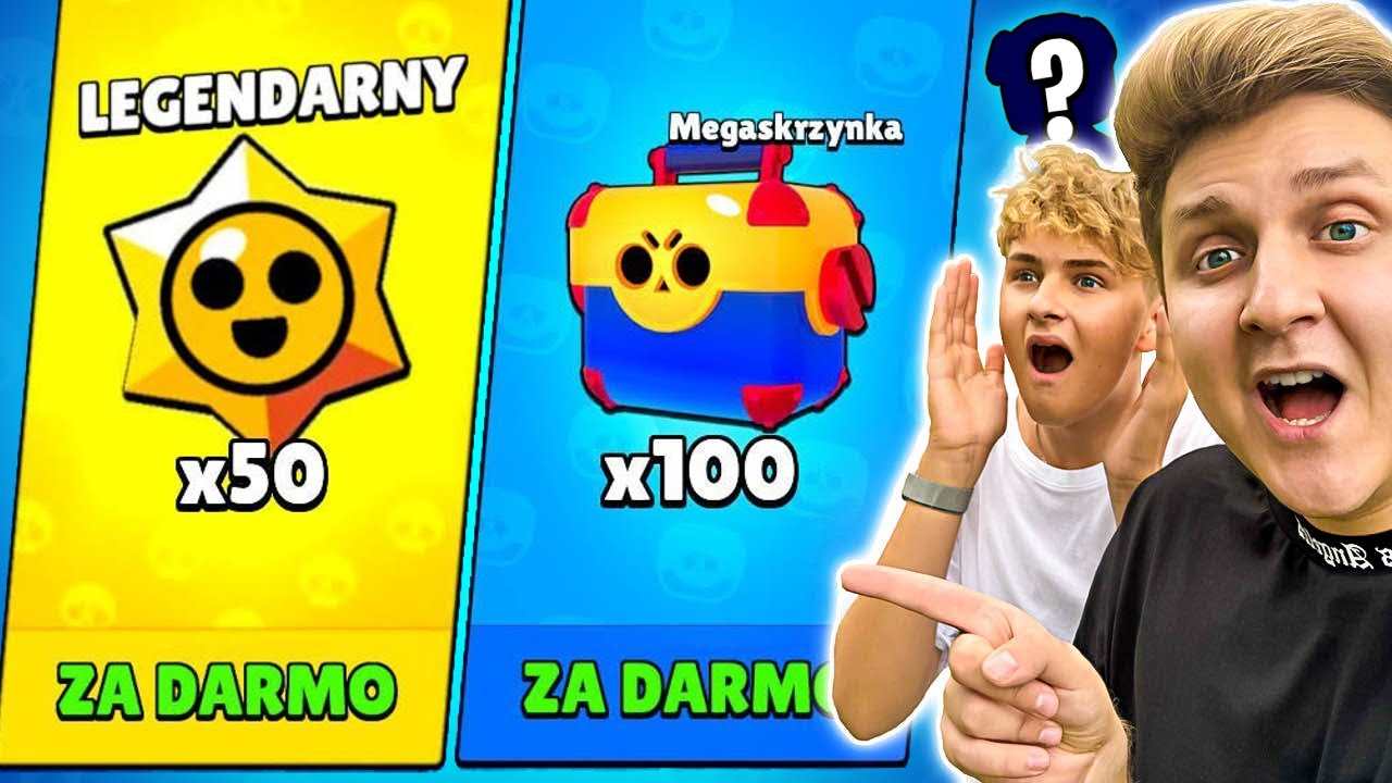 😱WIELKI OPENING *100 MEGA BOXÓW ZA DARMO* + *50 LEGENDARNYCH STARR DROPÓW ZA DARMO!* (Brawl Stars)