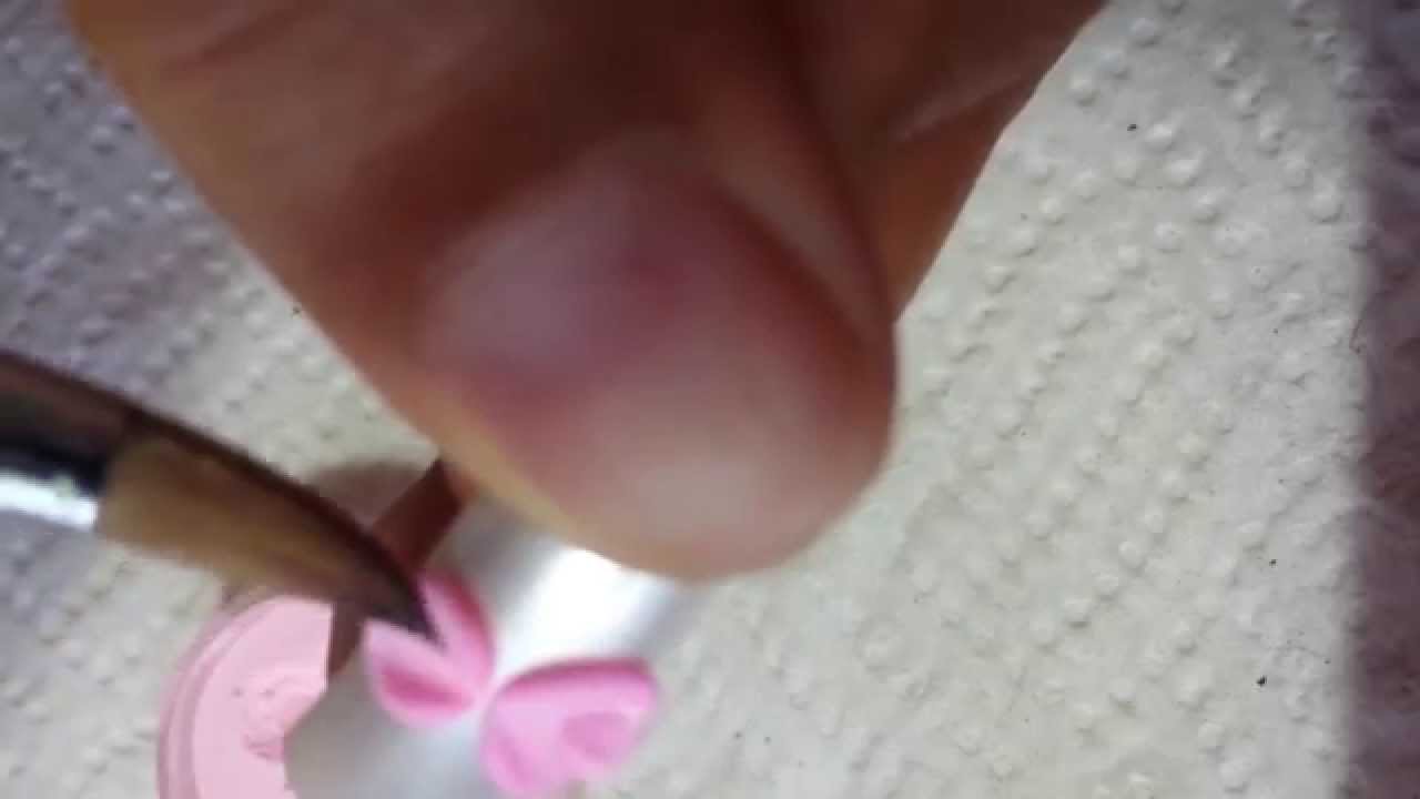 Copia de Como hacer un moño en 3d en uñas acrilico