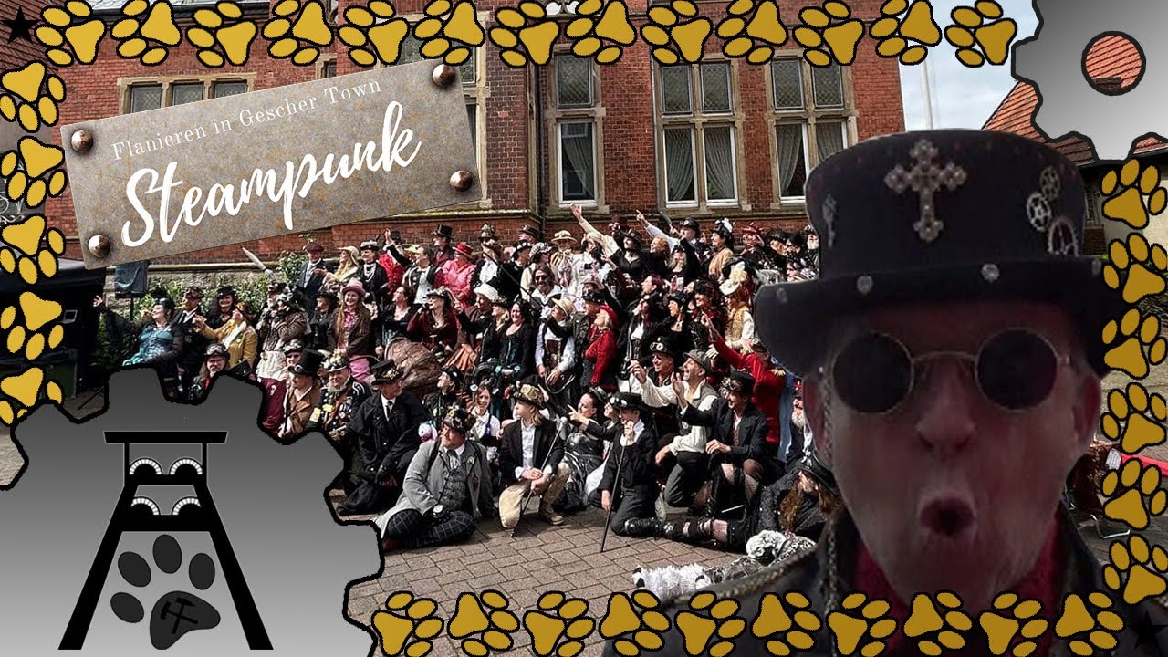 2. Steampunk Stadtfest Gescher 2024 - Flanieren in Gescher