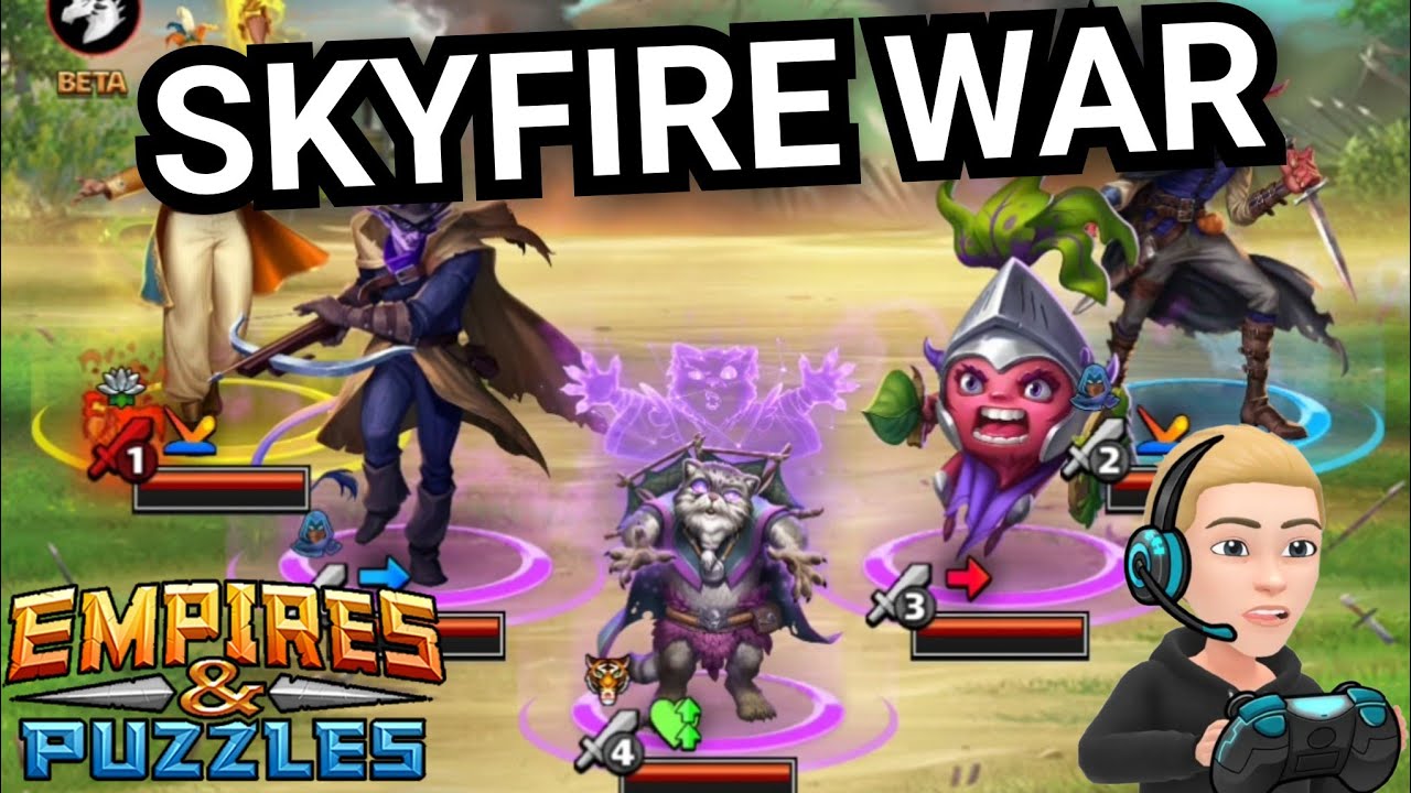 Top 10 Alliance Wars - Skyfire War - Praetorian Guardians vs BONHbl ONNMNA[BO]   - Empires & Puzzles