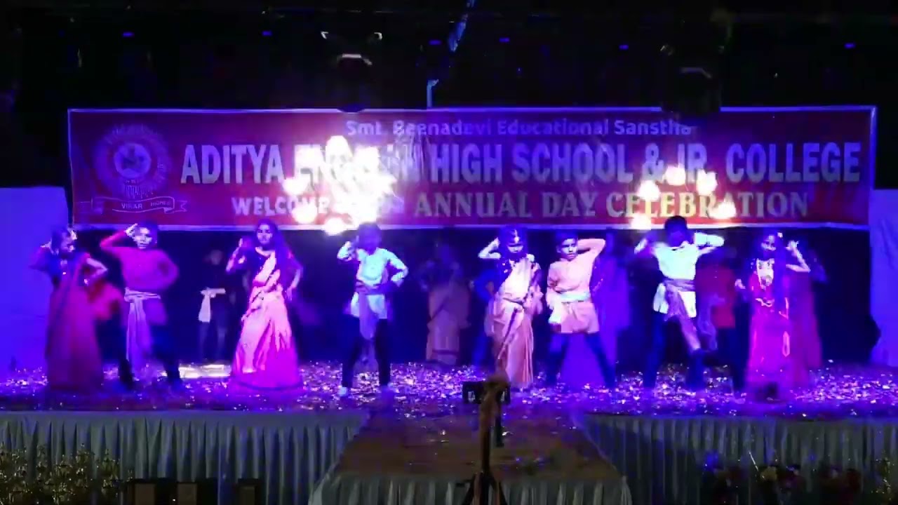 Bhojpuri mix 2nd std Annual day 2025-2026 Aditya English high school and jr college.