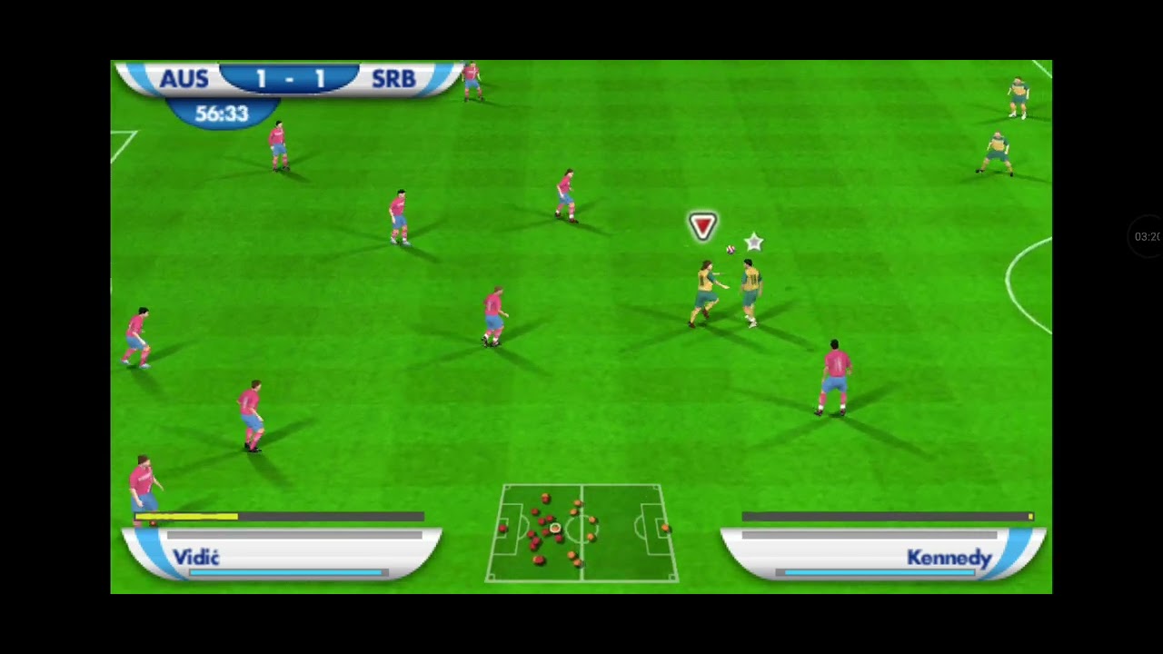 Australia vs Serbia Fifa World Cup 2010 Gameplay 