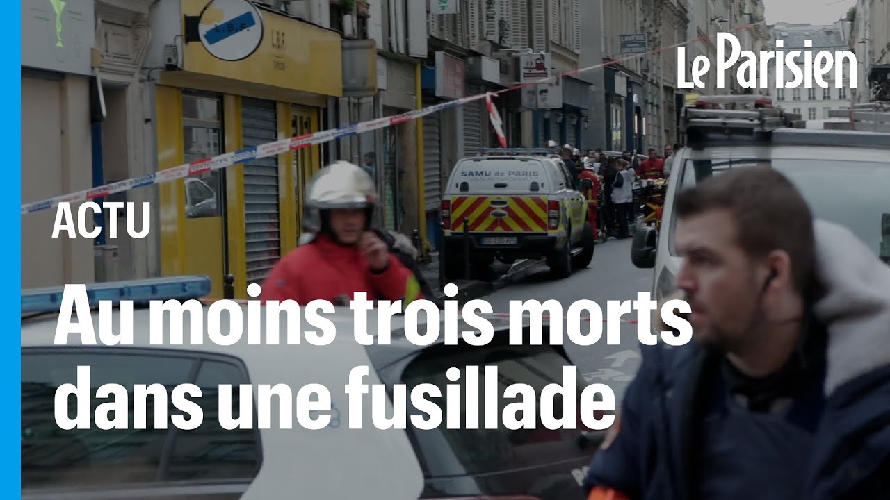 Fusillade à Paris : un témoin a vu le suspect «poser son sac et commencer à tirer, froidement»
