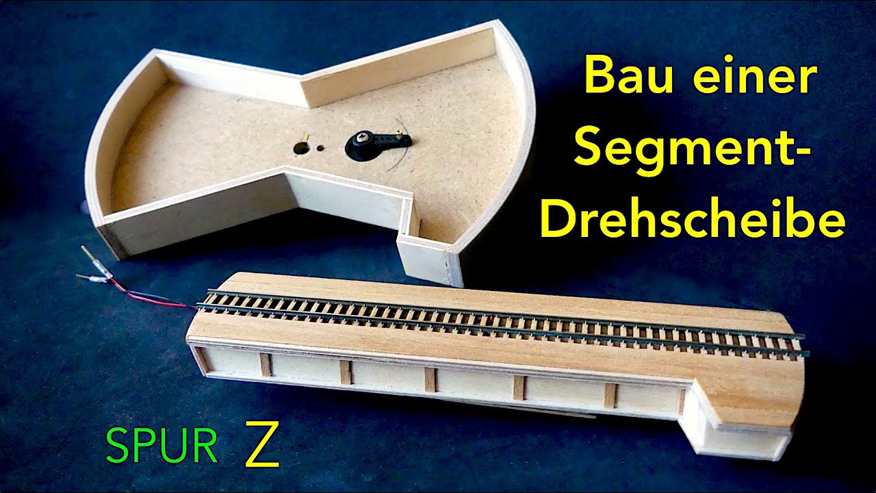SPUR Z – Bau einer  SEGMENTDREHSCHEIBE – Teil 1