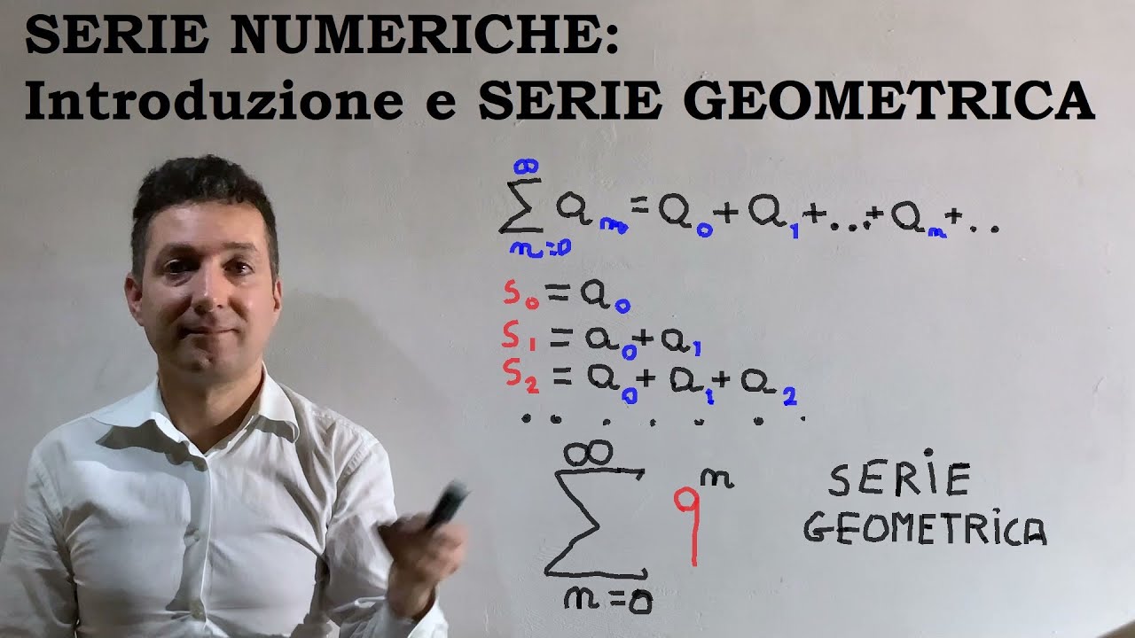 Serie numeriche:breve introduzione teorica. Serie geometrica e calcolo della sua somma .Convergenza